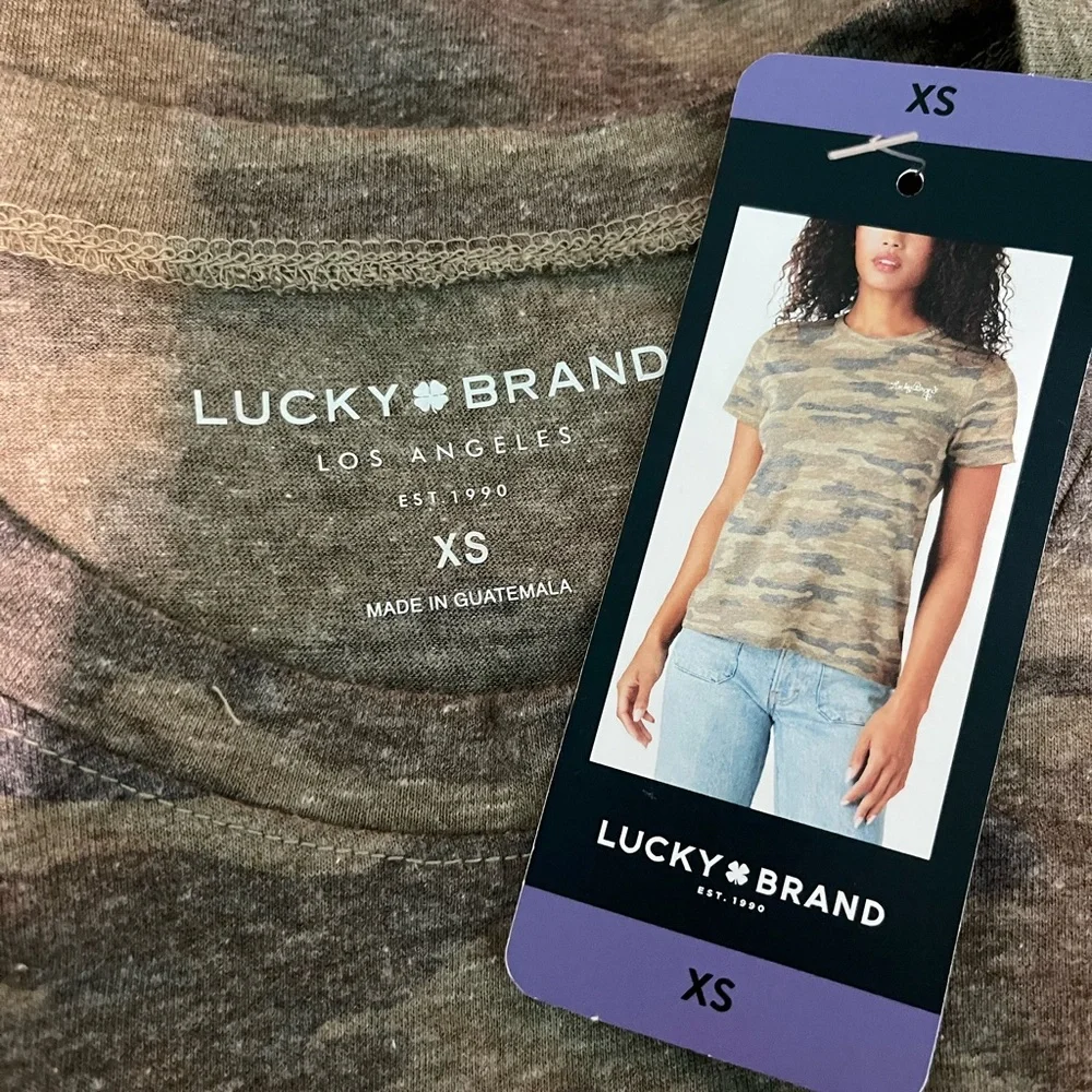 Lucky Brand Camo T-shirt - Picture 2 of 3